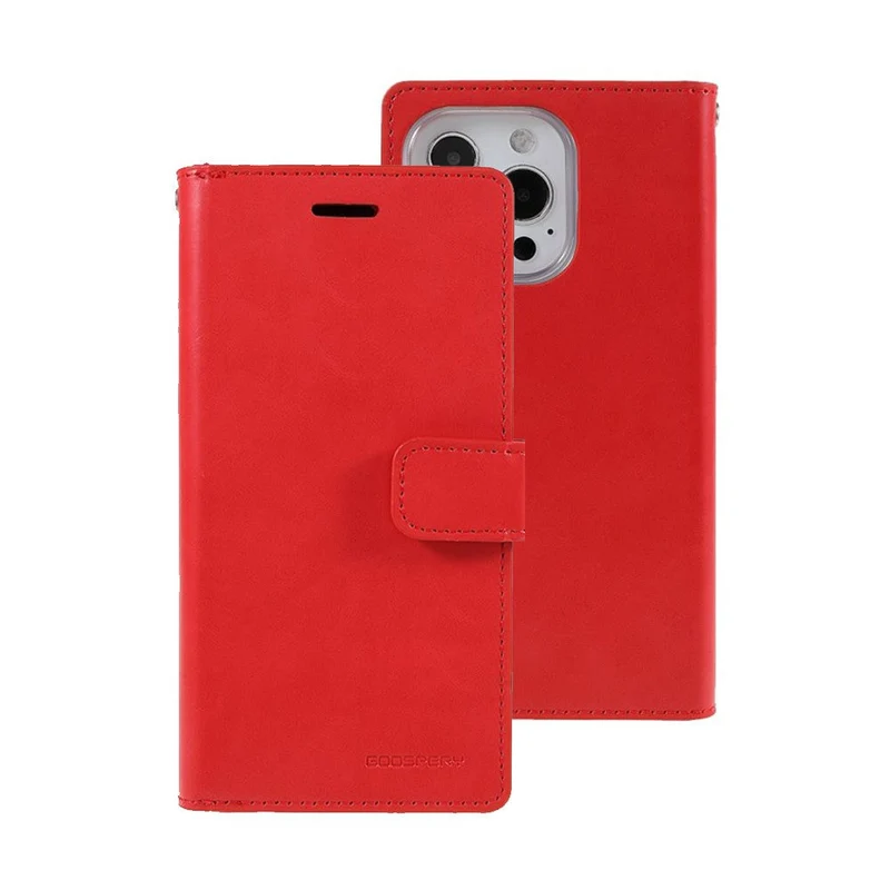 Goospery Mansoor Diary for iPhone 15 Plus - Red