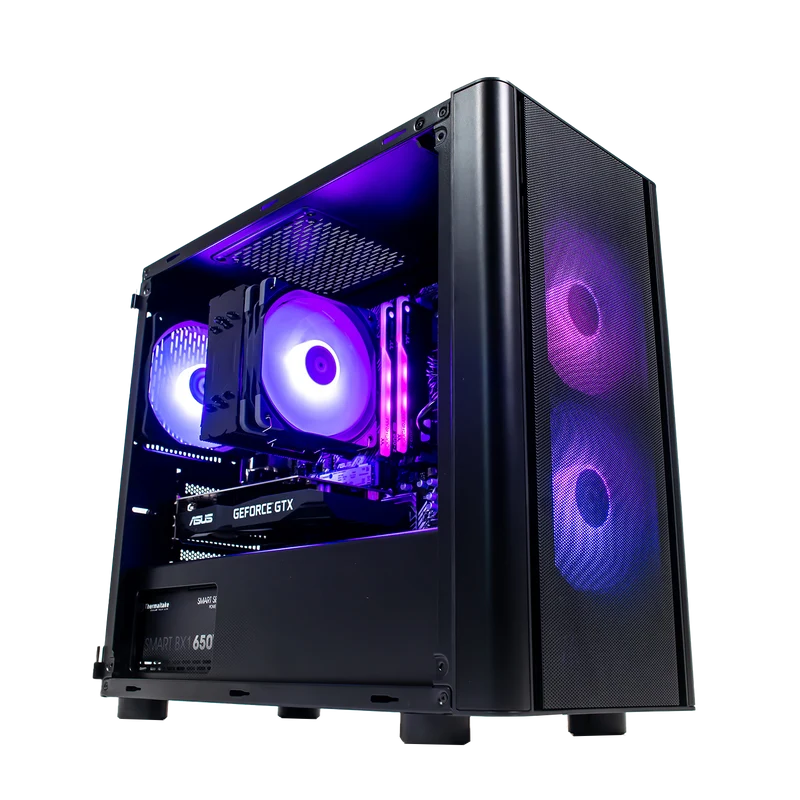 Thermaltake Genesis V3 Gaming Desktop 16GB RGB (AMD Ryzen 5 5500) [GeForce GTX 1650]