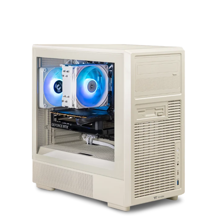 Thermaltake Retro Air Gaming Desktop PC (Intel 14400F/ RTX 5060 / 16GB RAM)
