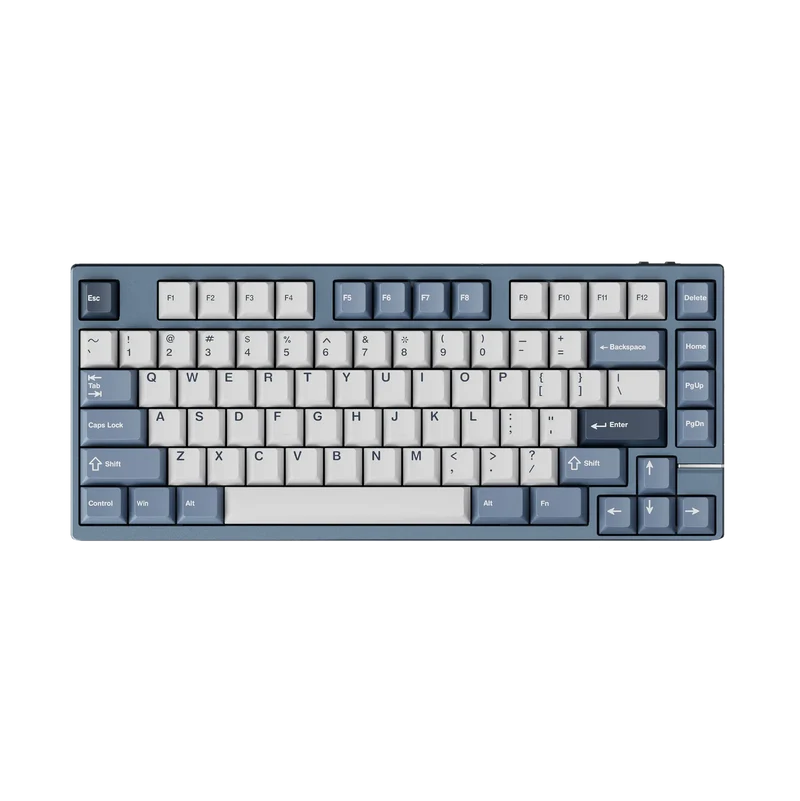 Qwetykeys Neo Studio Neo75 Prebuilt Wireless Mechanical Keyboard (Anodized Slate Blue)