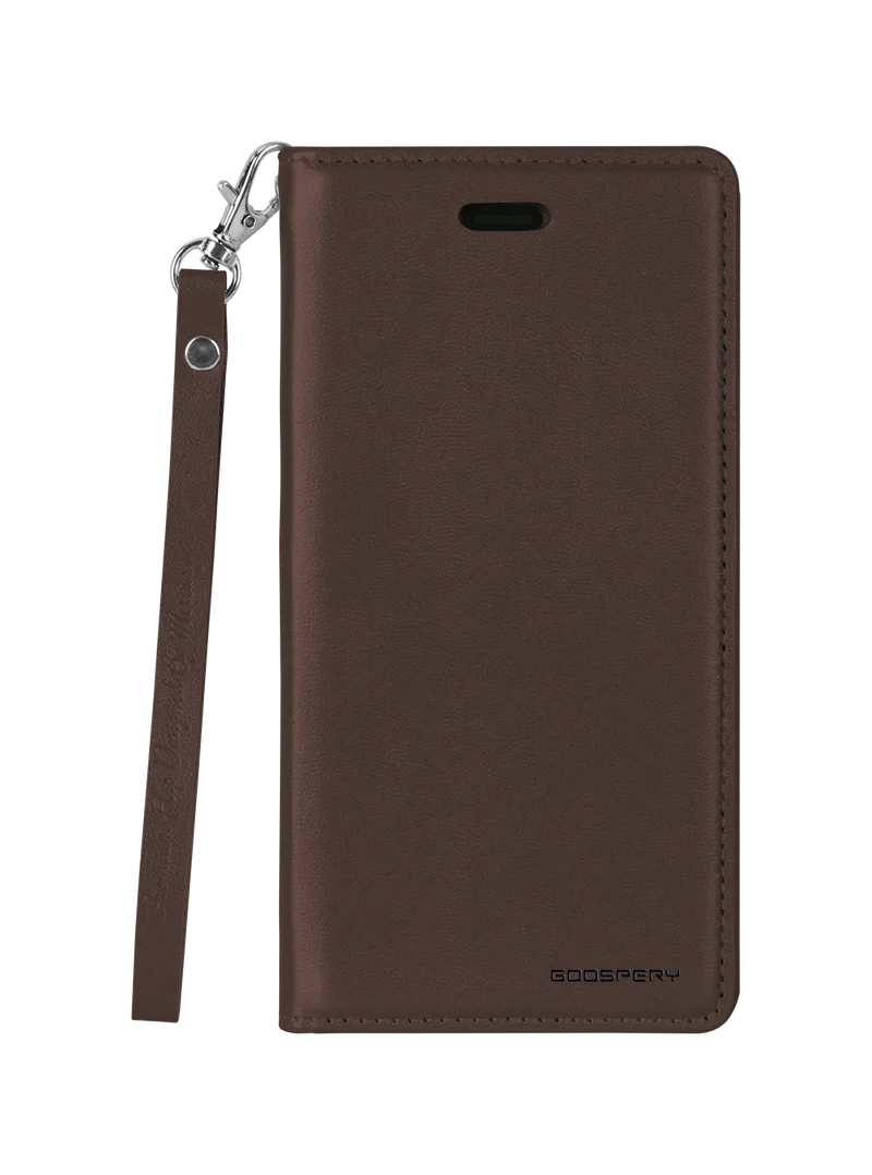 Goospery Bluemoon Flip Case for iPhone 13 Pro - Brown
