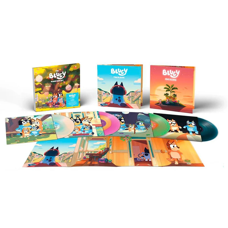 The Bluey Album Box Set (Limited Coloured Vinyl Box Set)