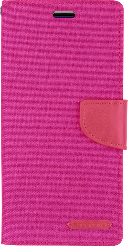 Goospery Canvas Diary For iPhone 7 Plus / iPhone 8 Plus - Pink