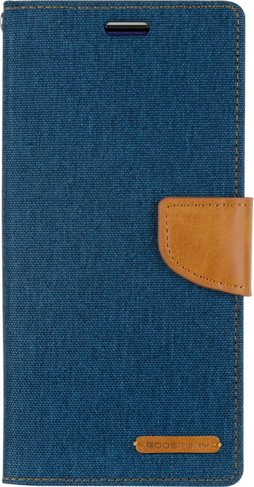 Goospery Canvas Diary For iPhone 11 Pro - Blue