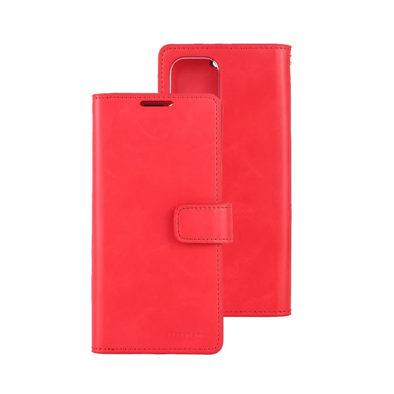 Goospery Bluemoon Diary case for iPhone 14 Pro - Red