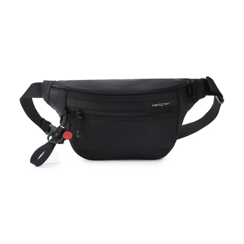 Hedgren ZIVA NEO Water Repellent Waist & Crossbody Bag W/ RFID Protection Black