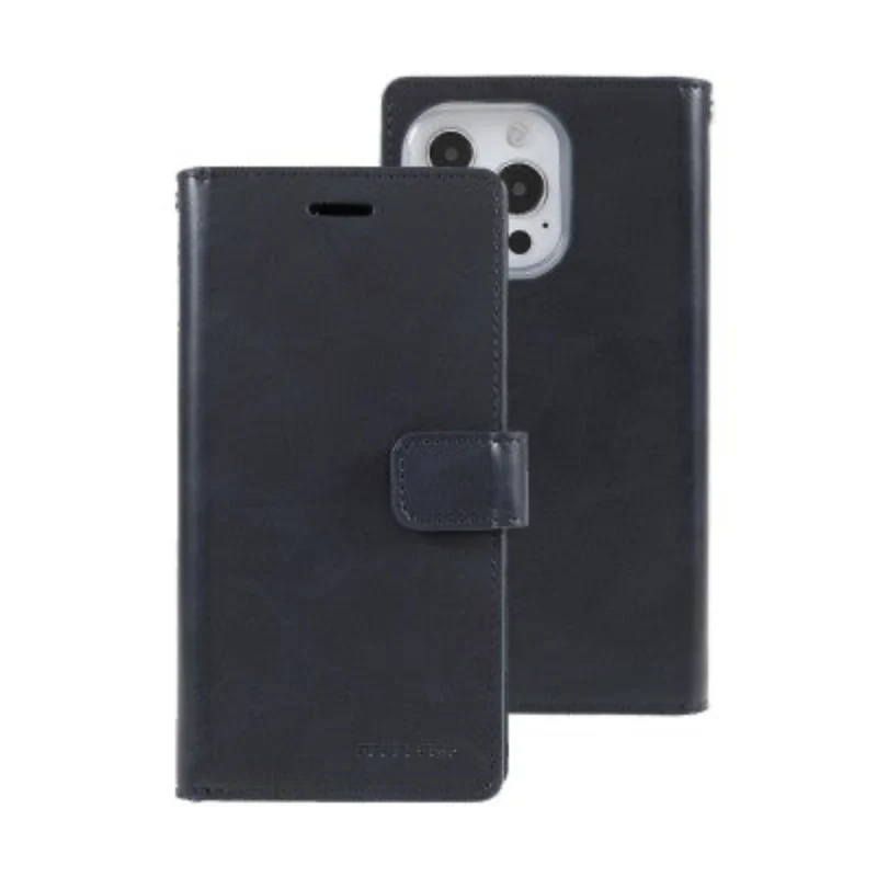 Goospery Mansoor Diary for iPhone 16 Pro Max - Navy