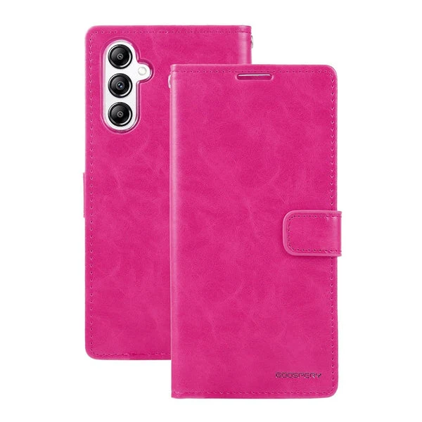 Goospery Bluemoon Diary for Galaxy A16 - Hot Pink
