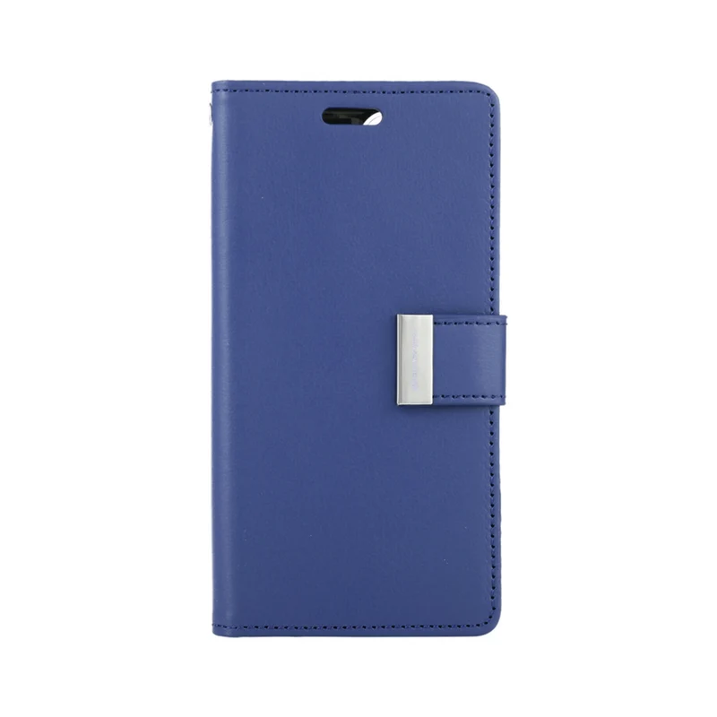 Goospery Rich Diary case for iPhone 14 Pro - Navy