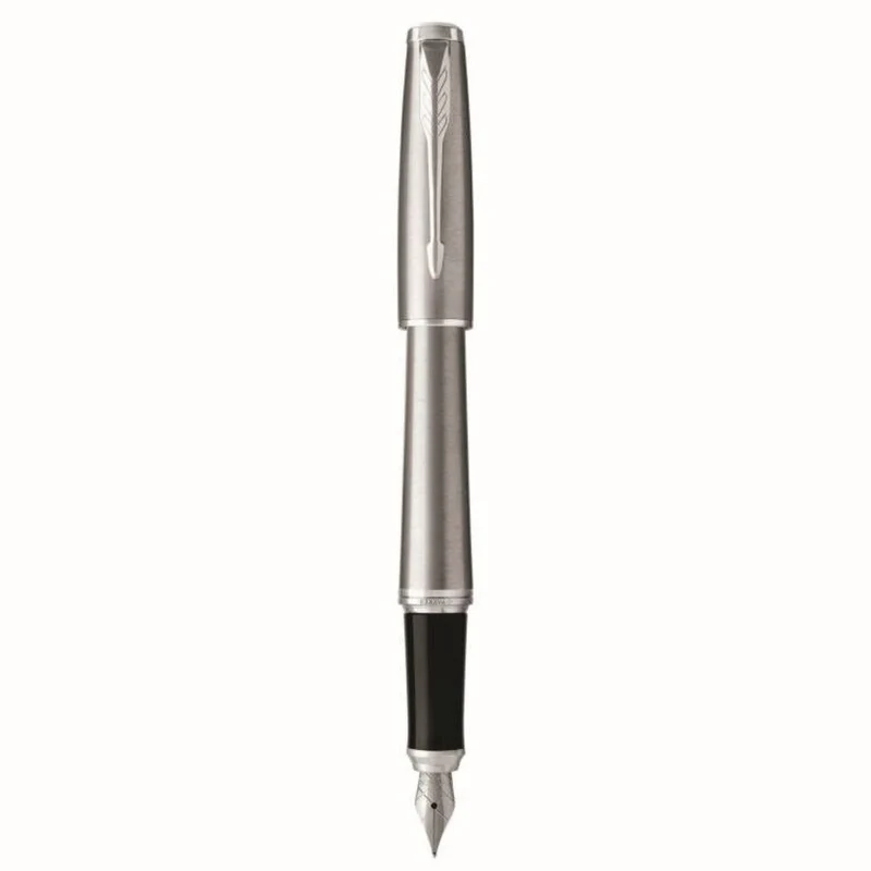 Parker Urban Metro Fountain Pen Metallic Chrome Trim Medium Nib