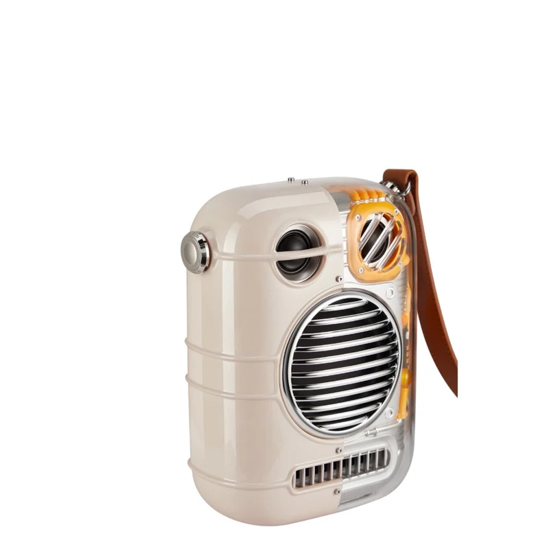 Divoom Spark-Pro Bluetooth Portable Speaker Karaoke Speaker (White)