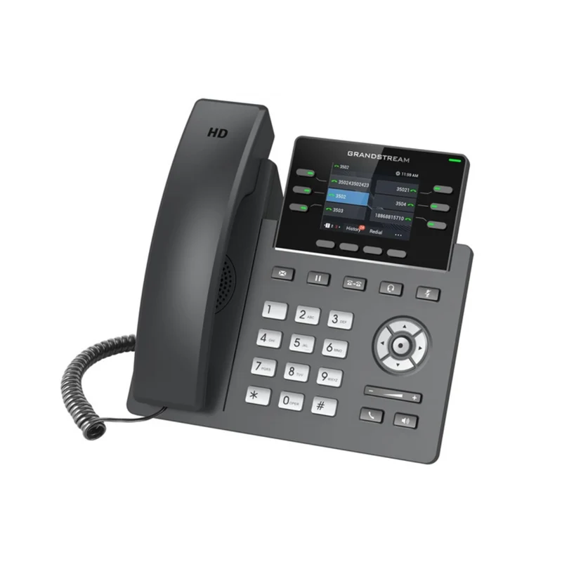 Grandstream GRP2613W 6 Lines, 6 SIP Accounts, PoE + GigE, WiFi