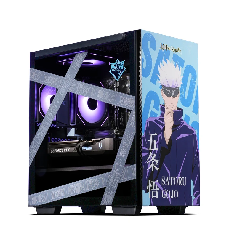 Aftershock Satoru Gojo | RTX 5070 OC 12GB | Ryzen 5 7500F | Desktop Gaming PC