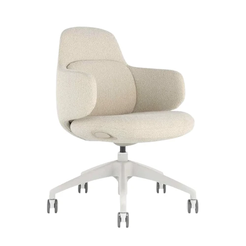 Desky Arco Office Chair - Cream