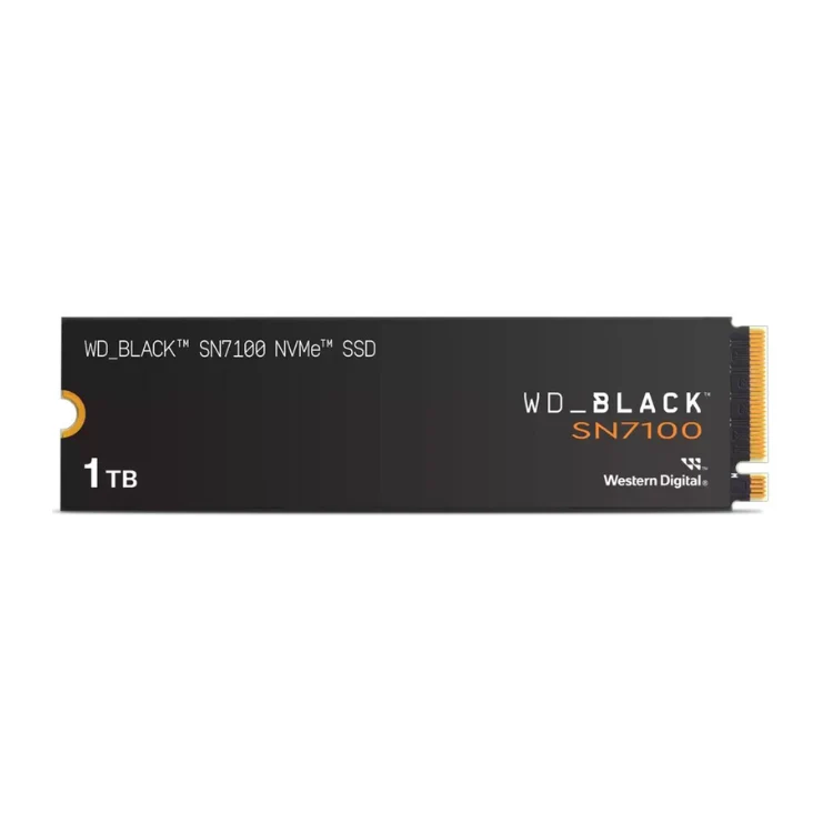 WD BLACK SN7100 1TB PCIe Gen4 M.2 2280 NVMe SSD