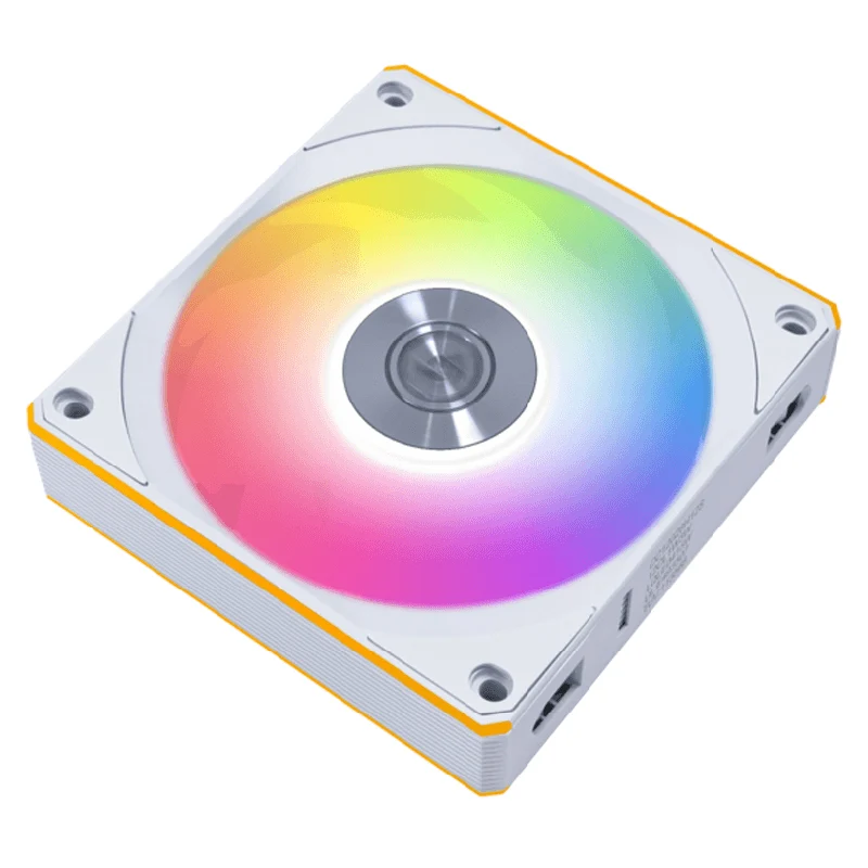 Lian Li Uni Fan CL Flex 120mm Reverse Blade ARGB Fan - White (12RCL1F1W)