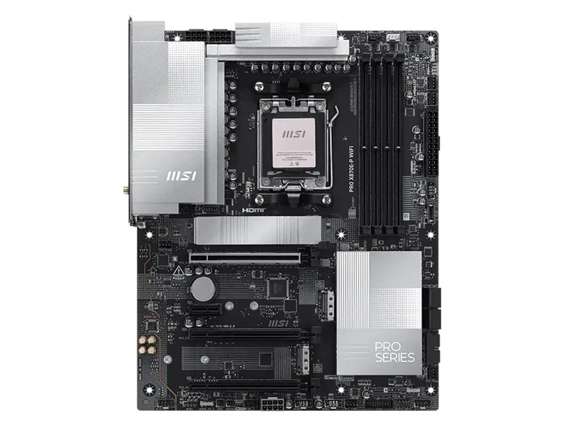 MSI PRO X870E-P WIFI AMD AM5 DDR5 Wi-Fi 7 ATX Motherboard