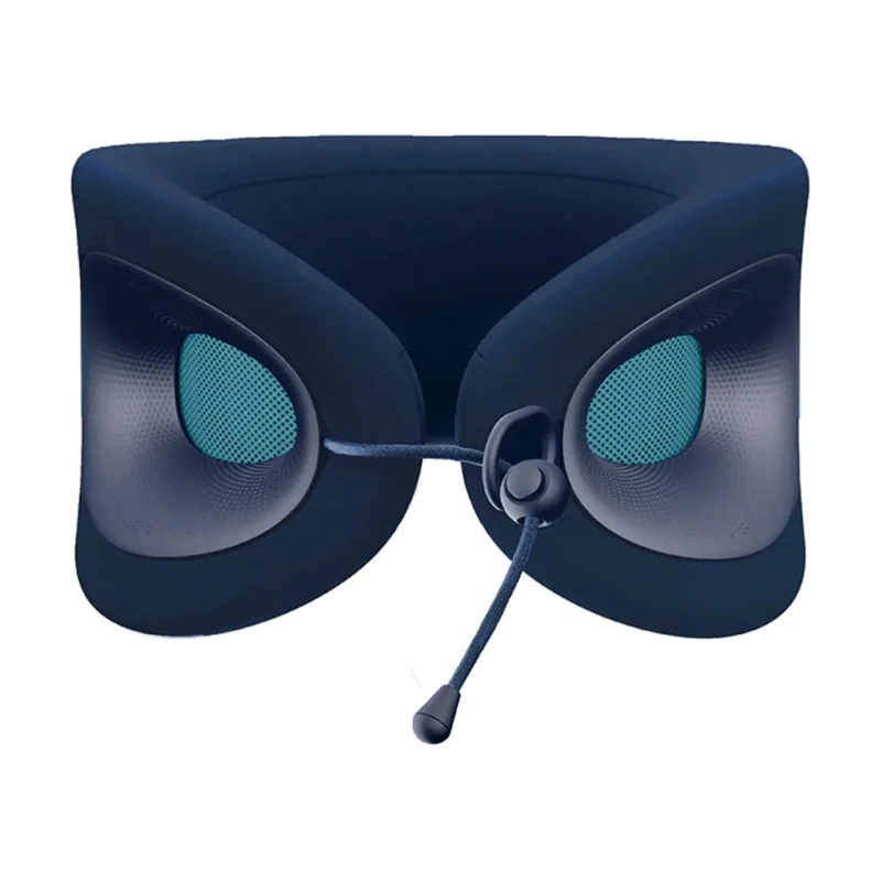 Cabeau Evolution X Memory Foam Travel Neck Pillow Diamond Adjustable Blue