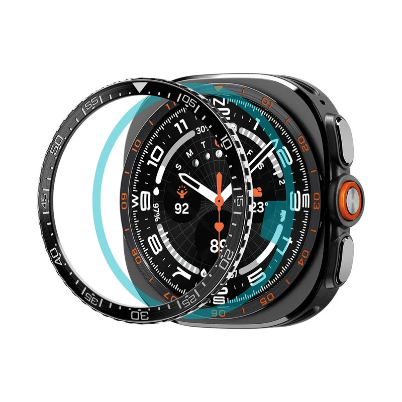 Spigen Galaxy Watch Ultra 2 47mm 2026 Bezel Tune Ring Cover (Black)