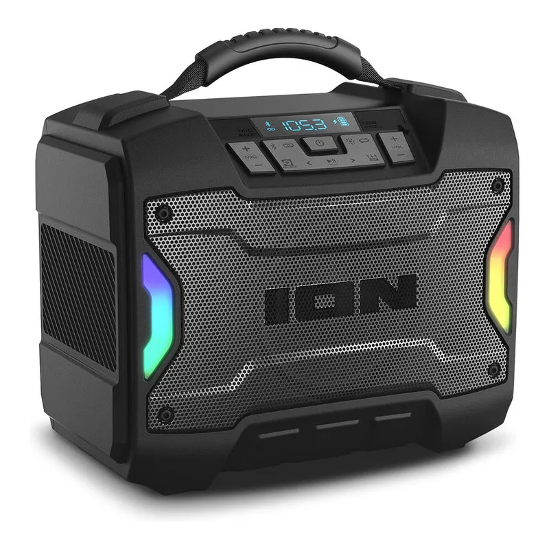 ION Audio Tailgater TD Portable Bluetooth Speaker (Black)