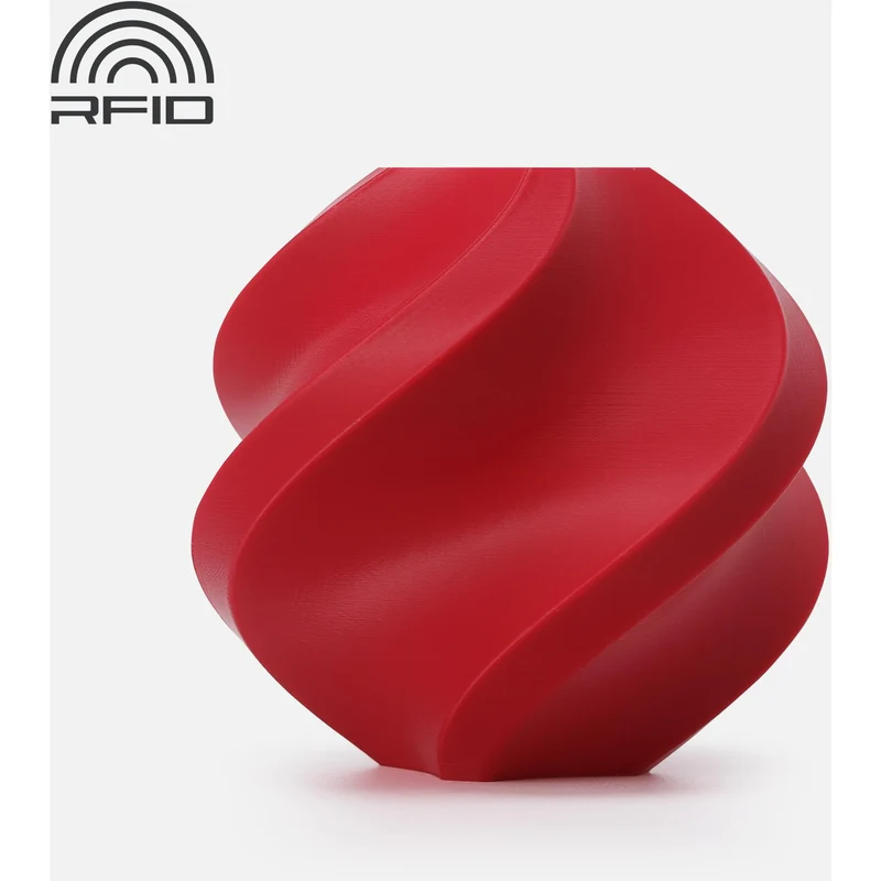 Bambu Lab PLA Basic 3D Printer Filament Refill (Maroon Red) [1kg]