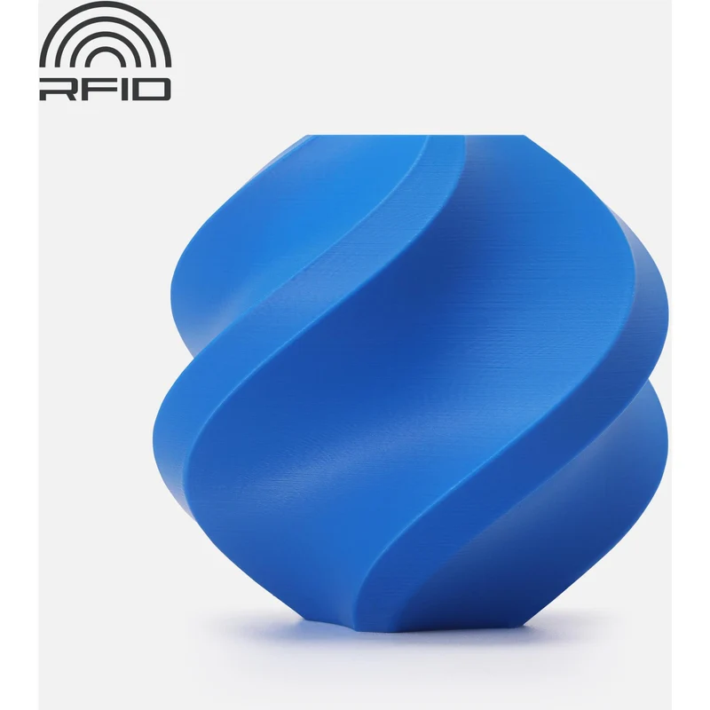 Bambu Lab PLA Basic 3D Printer Filament Refill (Cobalt Blue) [1kg]