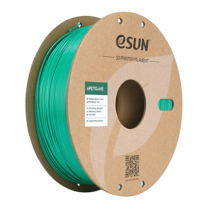 eSun PETG+HS High Speed 3D Print Filament 1.75mm 1kg - Green