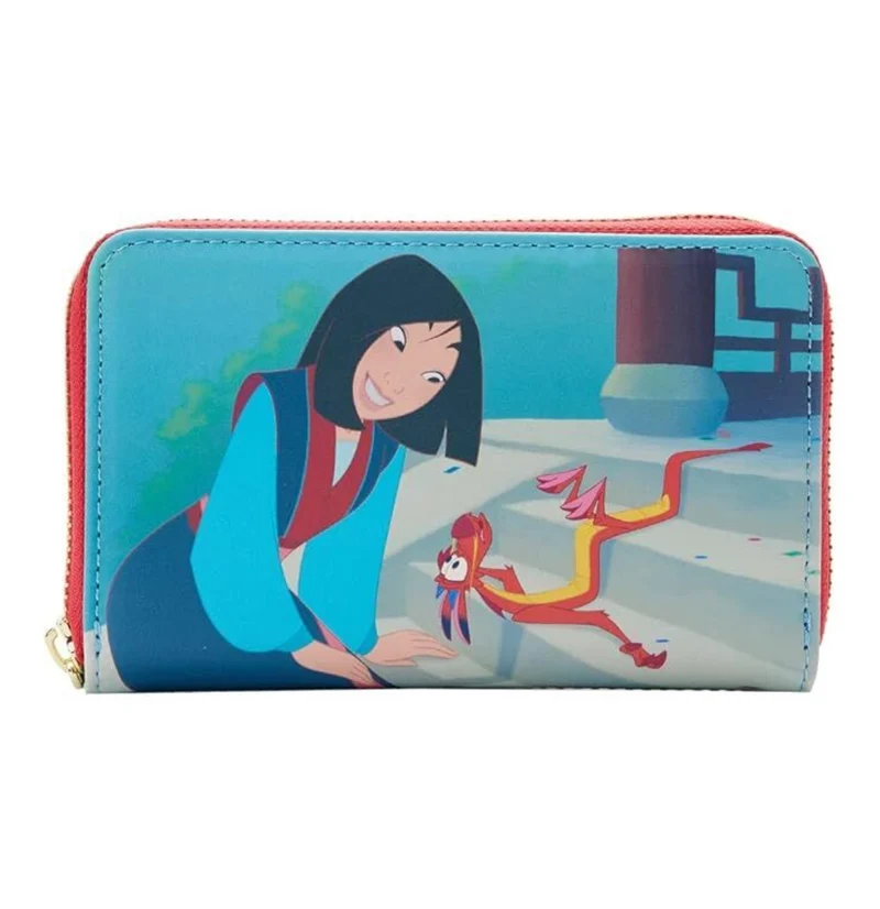 Loungefly Disney Mulan - Princess Scene Zip Around Wallet