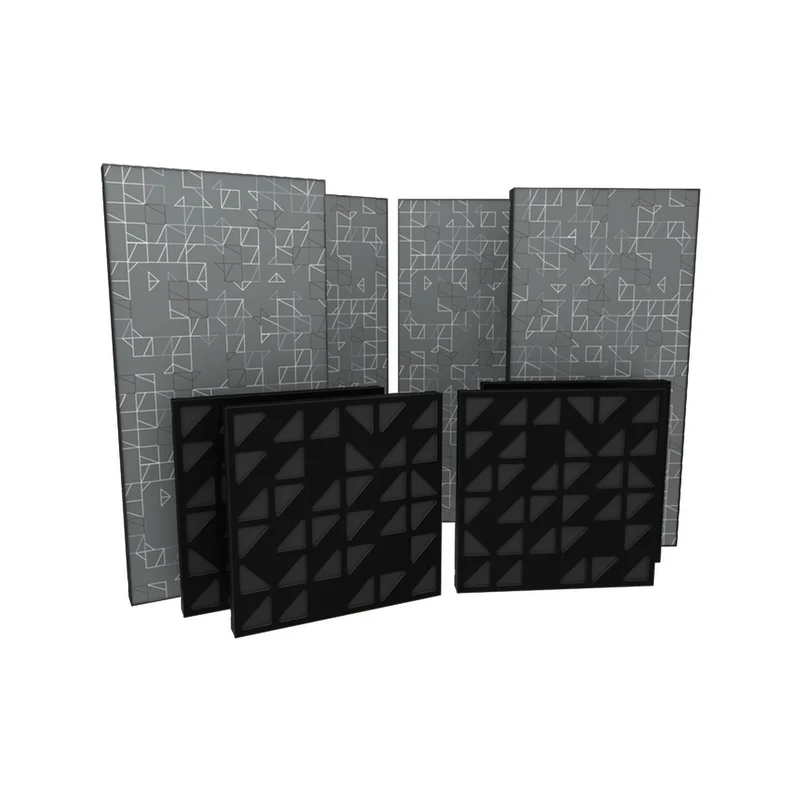Vicoustic VicCinema Walls&Ceiling Kit Dark Neon Dark Grey (Box of 12)