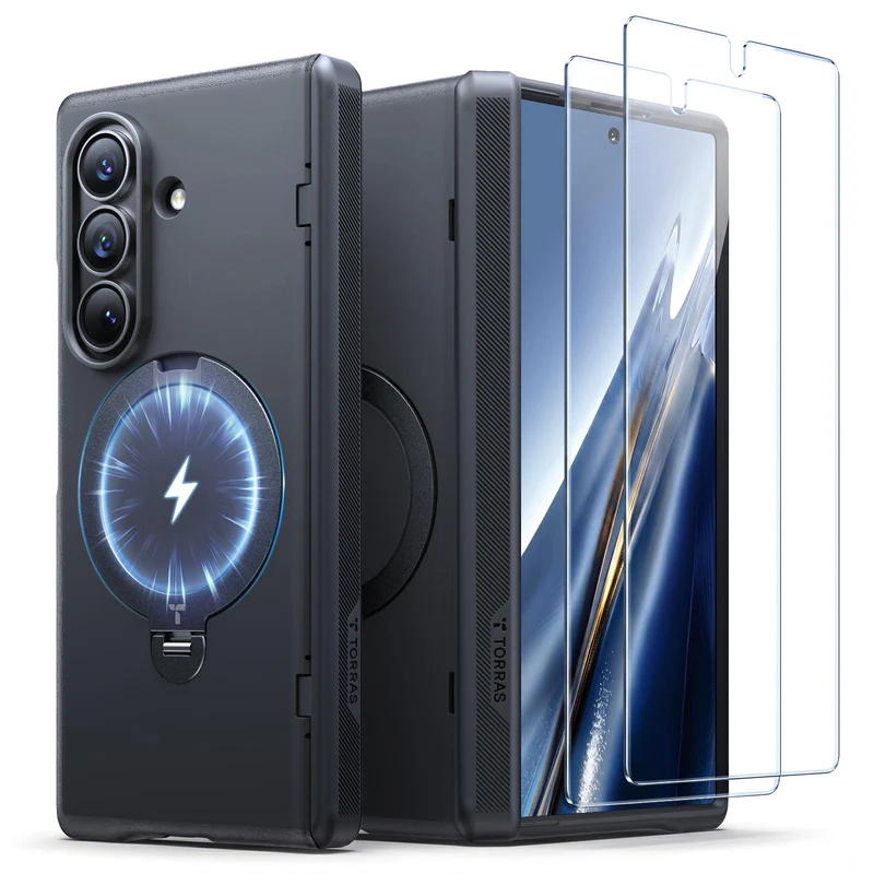 Torras OstandCase for Galaxy Z Fold8 Ultra (Black)