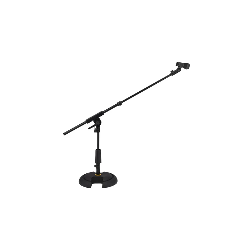 Hercules Low Profile Short Boom Microphone Stand (Black)