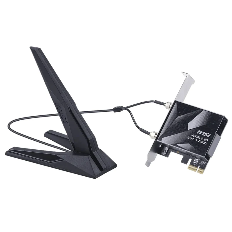 MSI HERALD BE9400 Wi-Fi 7 PCIe Adapter
