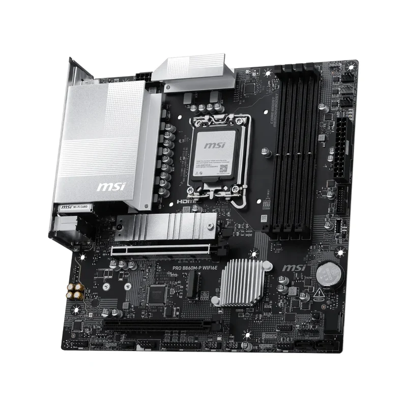 MSI PRO B860M-P WIFI6E LGA1851 DDR5 mATX Motherboard