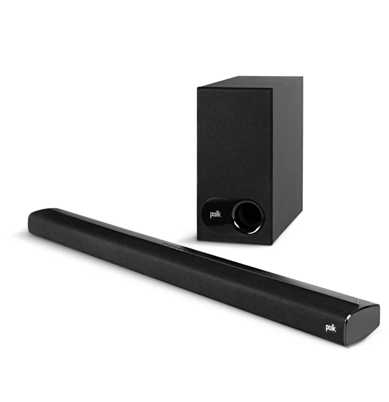 Polk Audio Signa S2 Sound Bar with Wireless Subwoofer Black