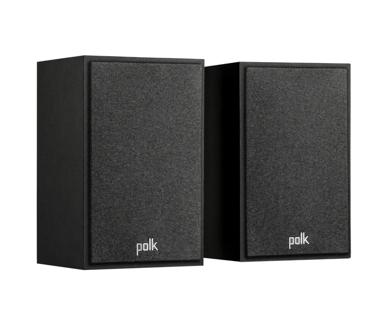 Polk Audio Monitor XT15 High-Resoultion Compact Bookshelf Speakers Pair (Black)