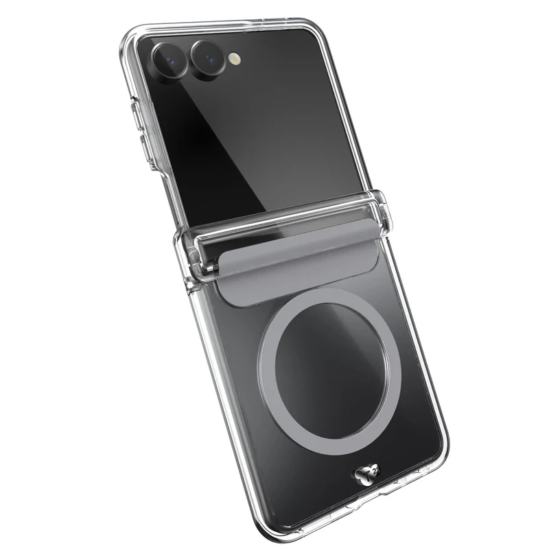 Tech21 EvoClear Case with Magnet for Galaxy Z Flip8 (Clear)