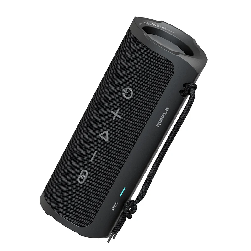 HiFuture Ripple 20W Portable Bluetooth Speaker (Black)