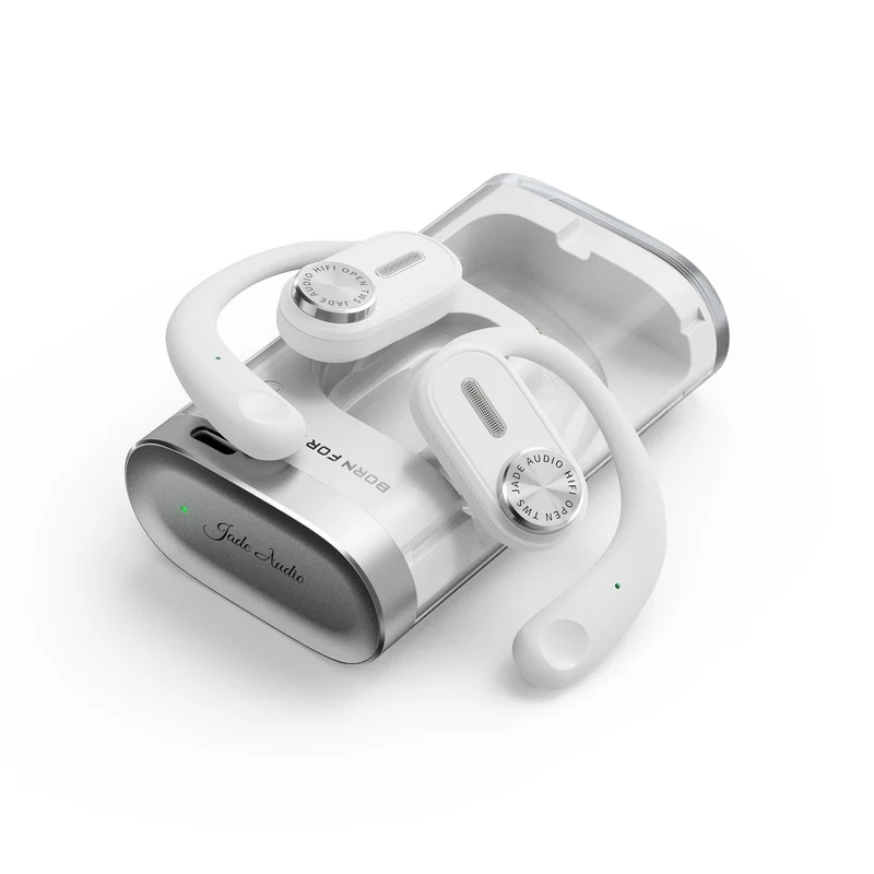 FiiO Jade Audio JW1 Open True Wireless Bluetooth Earbuds White