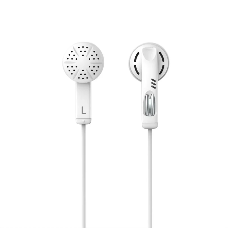 FiiO Jade Audio JF11 White U-Shaped Pipe Extended Bass Earbuds
