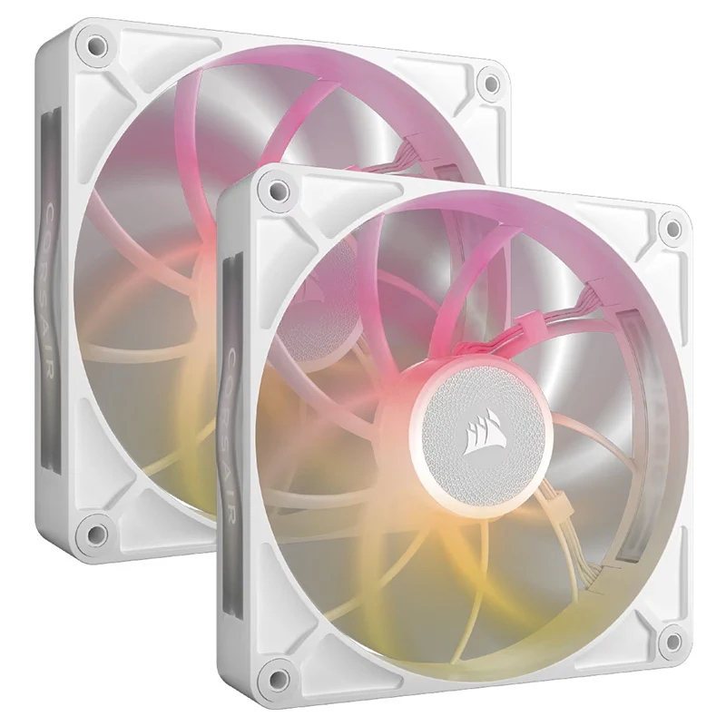Corsair iCUE LINK RX140 140mm MAX RGB PWM Fan White - Dual Pack (CO-9051040-WW)