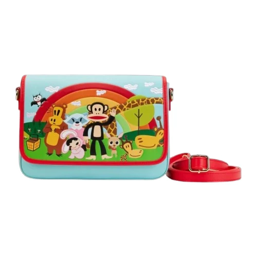 Loungefly Paul Frank - Rainbow Group Crossbody Bag