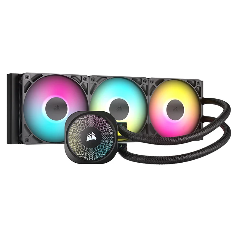 Corsair NAUTILUS 360 RS ARGB 360mm Liquid CPU Cooler (Black)