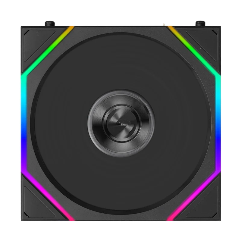 Lian Li Uni Fan TL Flex 2.4GHz Wireless 120mm Reverse Blade ARGB Fan - Black (12RTL1F1B)