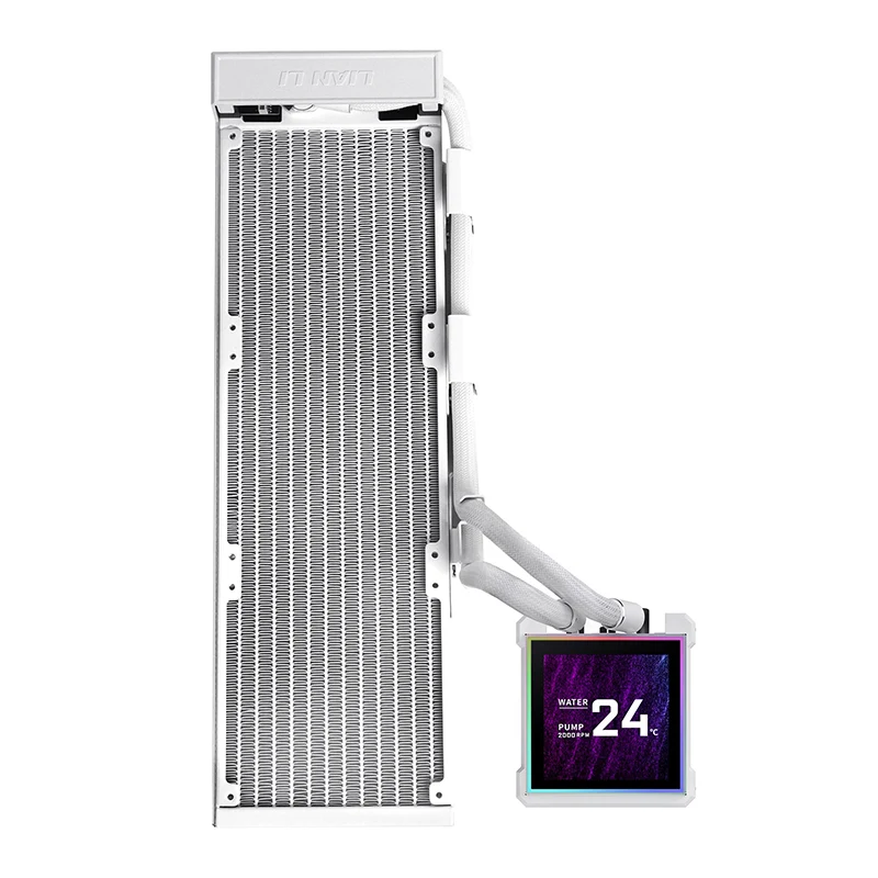 Lian Li HydroShift II LCD-S 360 Fanless CPU Cooler (White)
