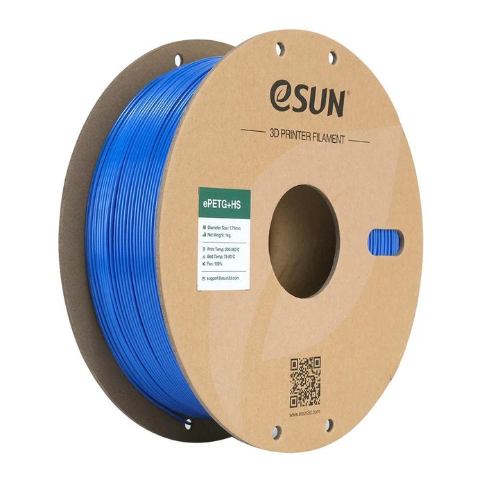 eSun PETG+HS High Speed 3D Print Filament 1.75mm 1kg - Blue