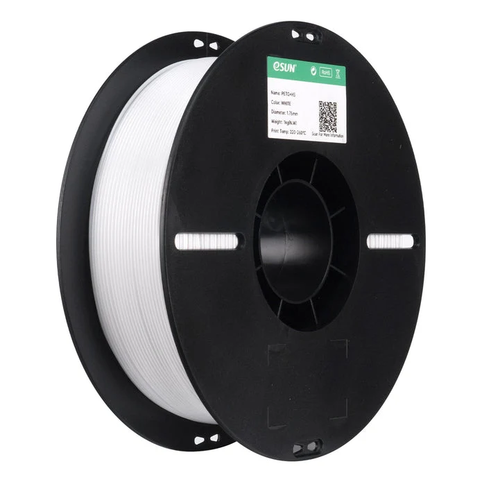 eSun PETG+HS High Speed 3D Print Filament 1.75mm 1kg - White
