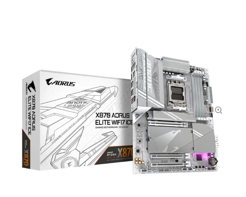Gigabyte X870 AORUS ELITE WF7 ICE AMD - AM5 ATX Motherboard