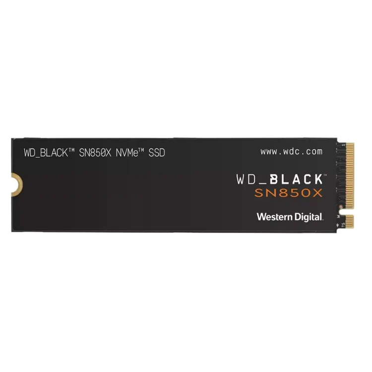 WD Black SN850X 1TB PCIe Gen4 NVMe M.2 2280 SSD (Without Heatsink)