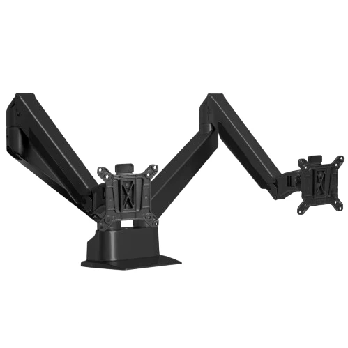 Desky Dual Monitor Arm - Black