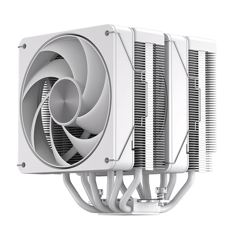 SilverStone Frost Mage 620 Pro High-end 120mm PWM Dual-Tower CPU Cooler - White (SST-FM620PW)